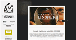 Desktop Screenshot of kennethjaylinsner.com